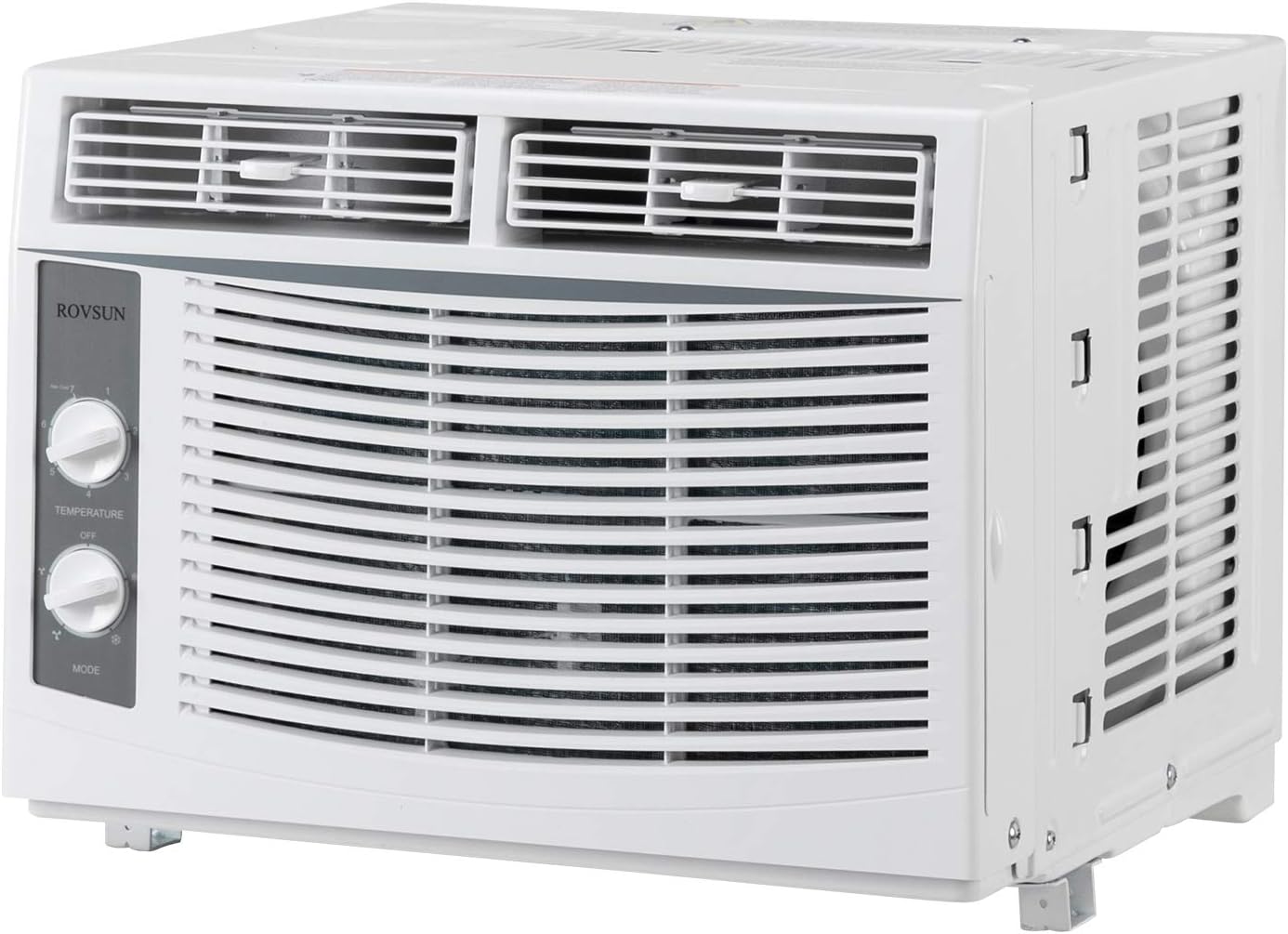 ROVSUN 5000 BTU Air Conditioner Window Unit, 115V/60Hz AC for Window, Cooling Rooms up to 150 Sq. Ft, Easy Install Kit Included, White