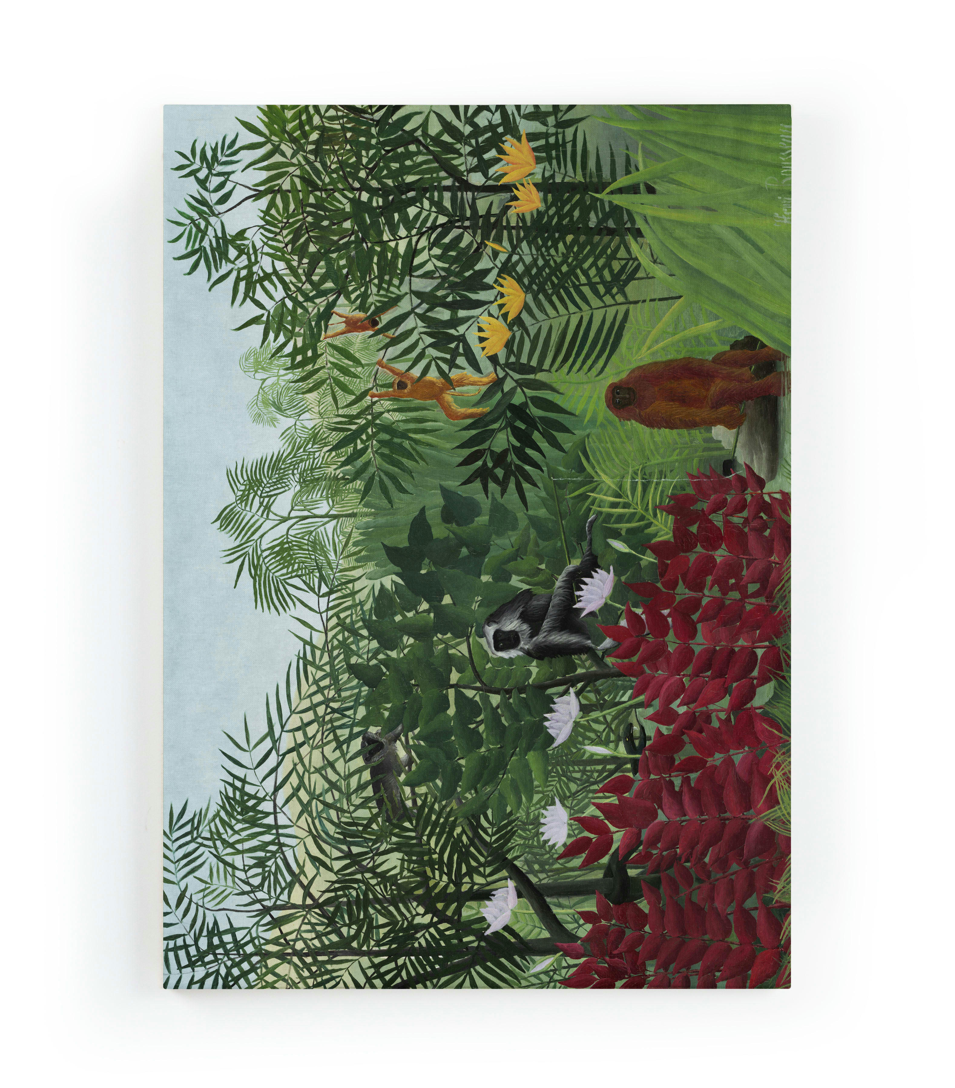 ROUSSEAU - Peinture sur toile 60x40 imprimé HD rousseau