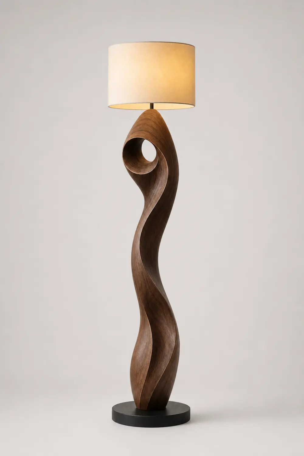 Wooden Art Lamp #LF141