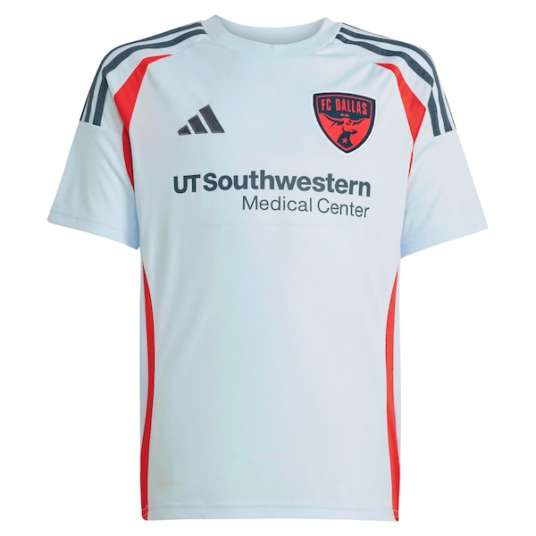 FC Dallas adidas Youth 2025 The Inferno Kit Replica Custom Jersey - Light Blue