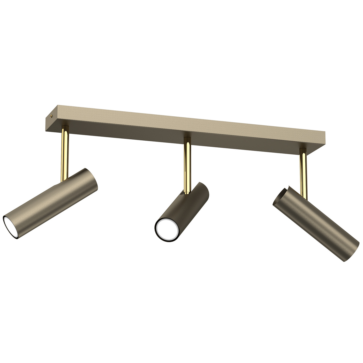 Spot Axion Titanium Gold/Gold 3Xgu10