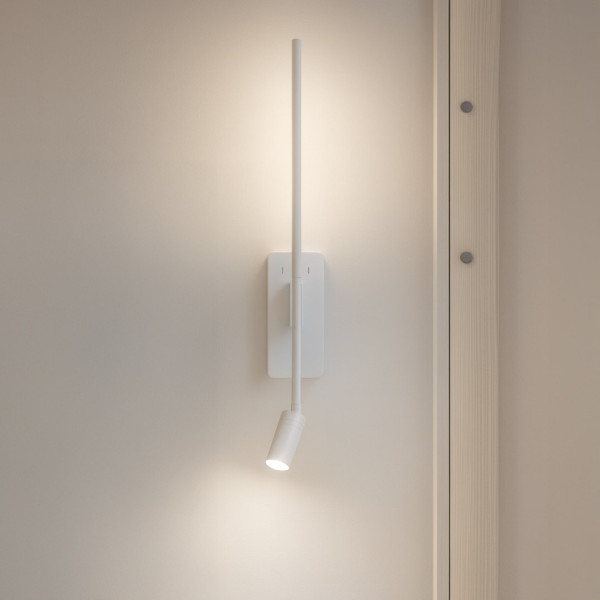 Kinkiet TORCHbiały LED 2x9W 720lm wym:55x14x8cm IP20 Milagro