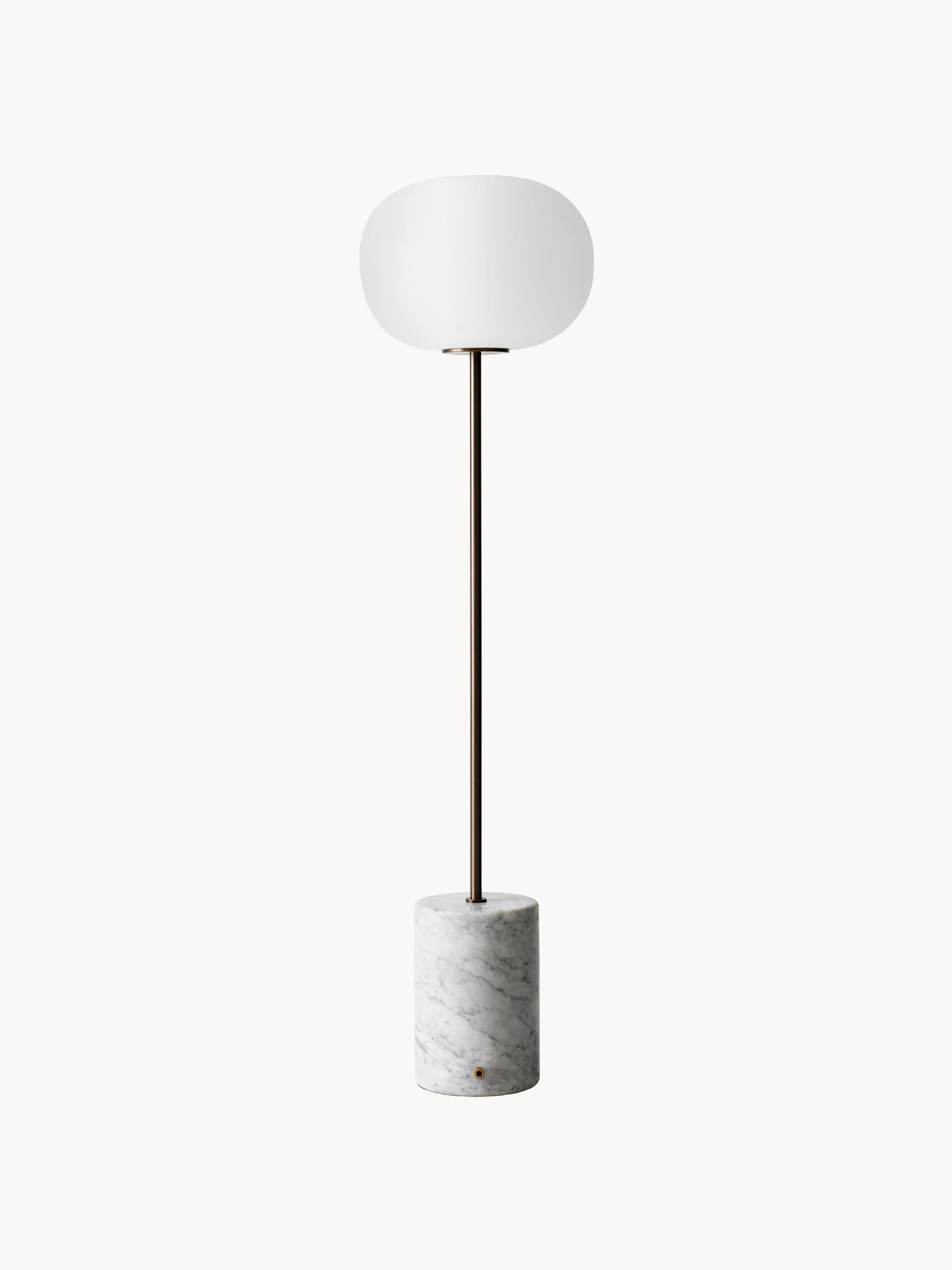 Mundgeblasene Stehlampe JWDA aus Marmor