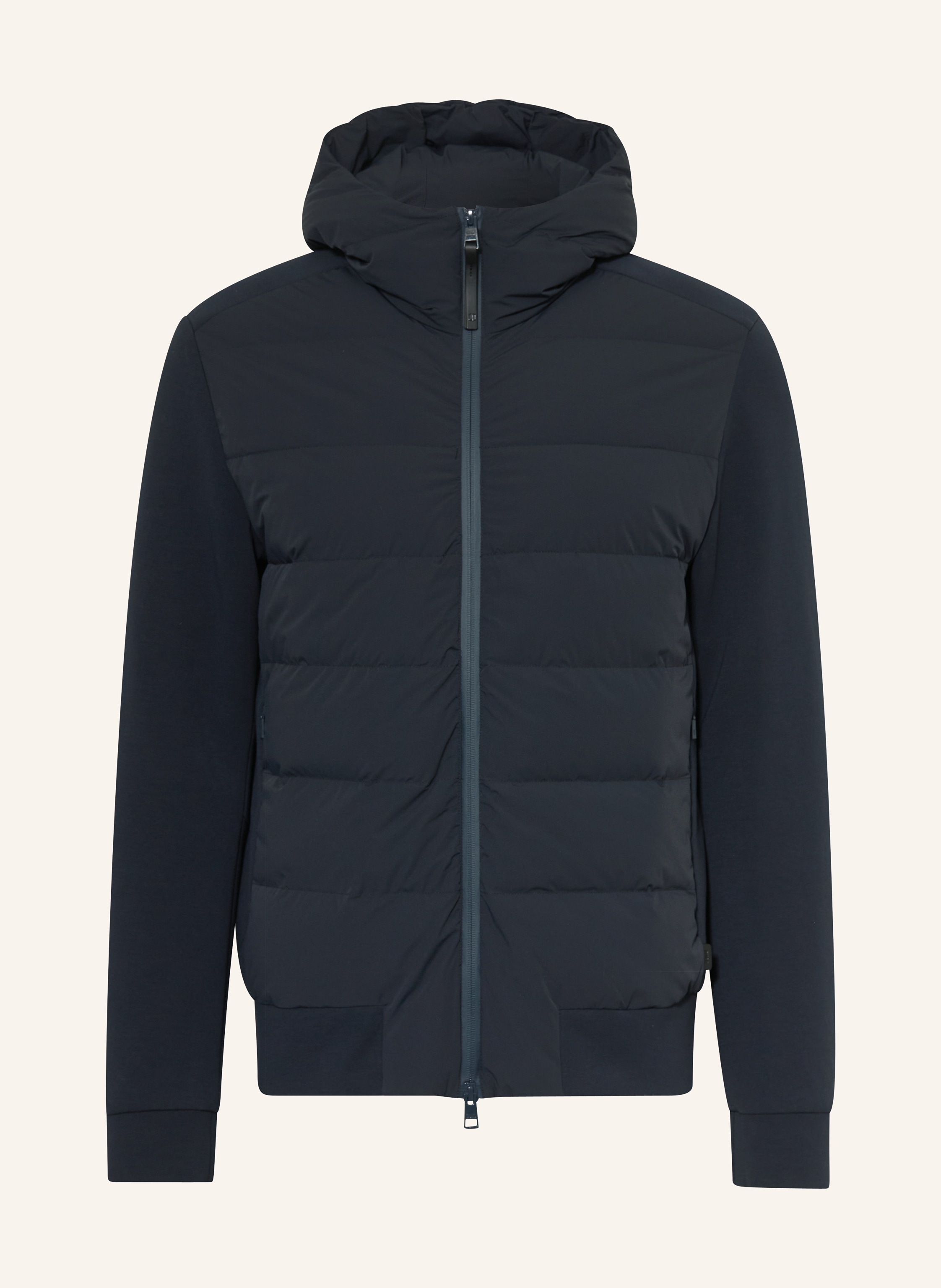 DUNO Daunenjacke im Materialmix