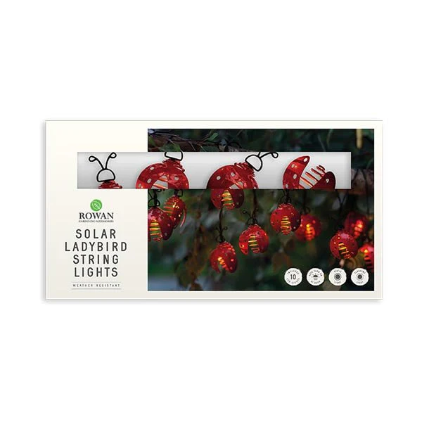 Rowan Solar Ladybird String Lights