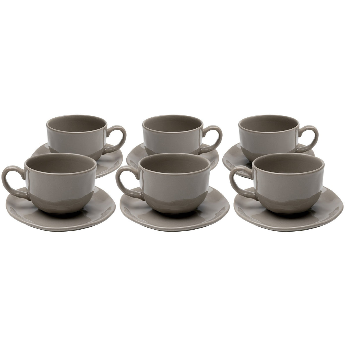Kare Design Koffiekoppen Organic taupe (6/set)