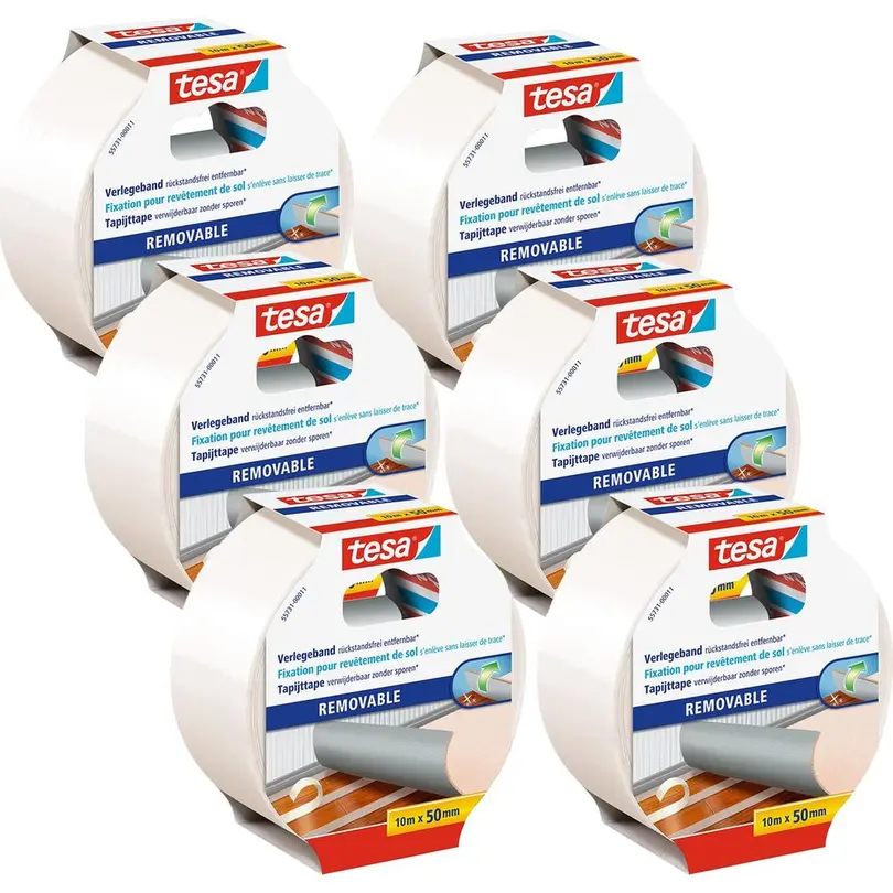 Klebeband 6er-Set Verlegeband