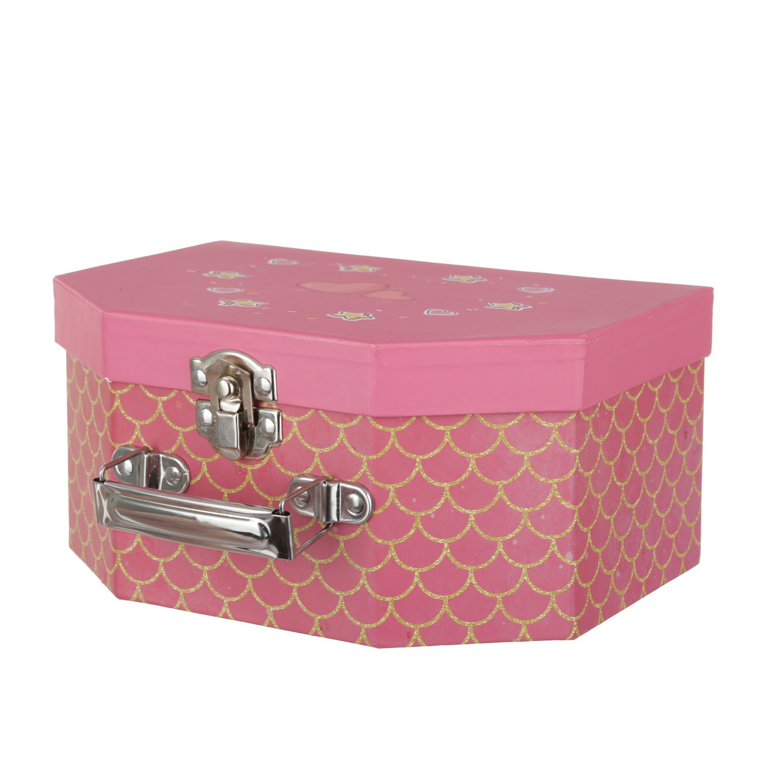Cofanetto portagioie ballerina carillon rosa