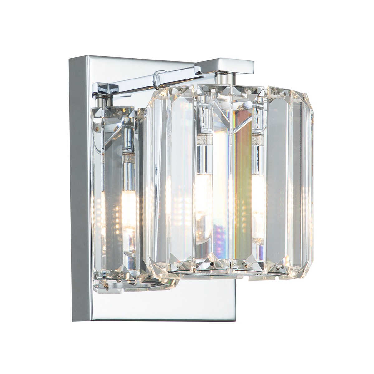 Kinkiet polerowany chrom Divine 1xG9x3W wym:17,8x12x15,2cm IP44 Quoizel