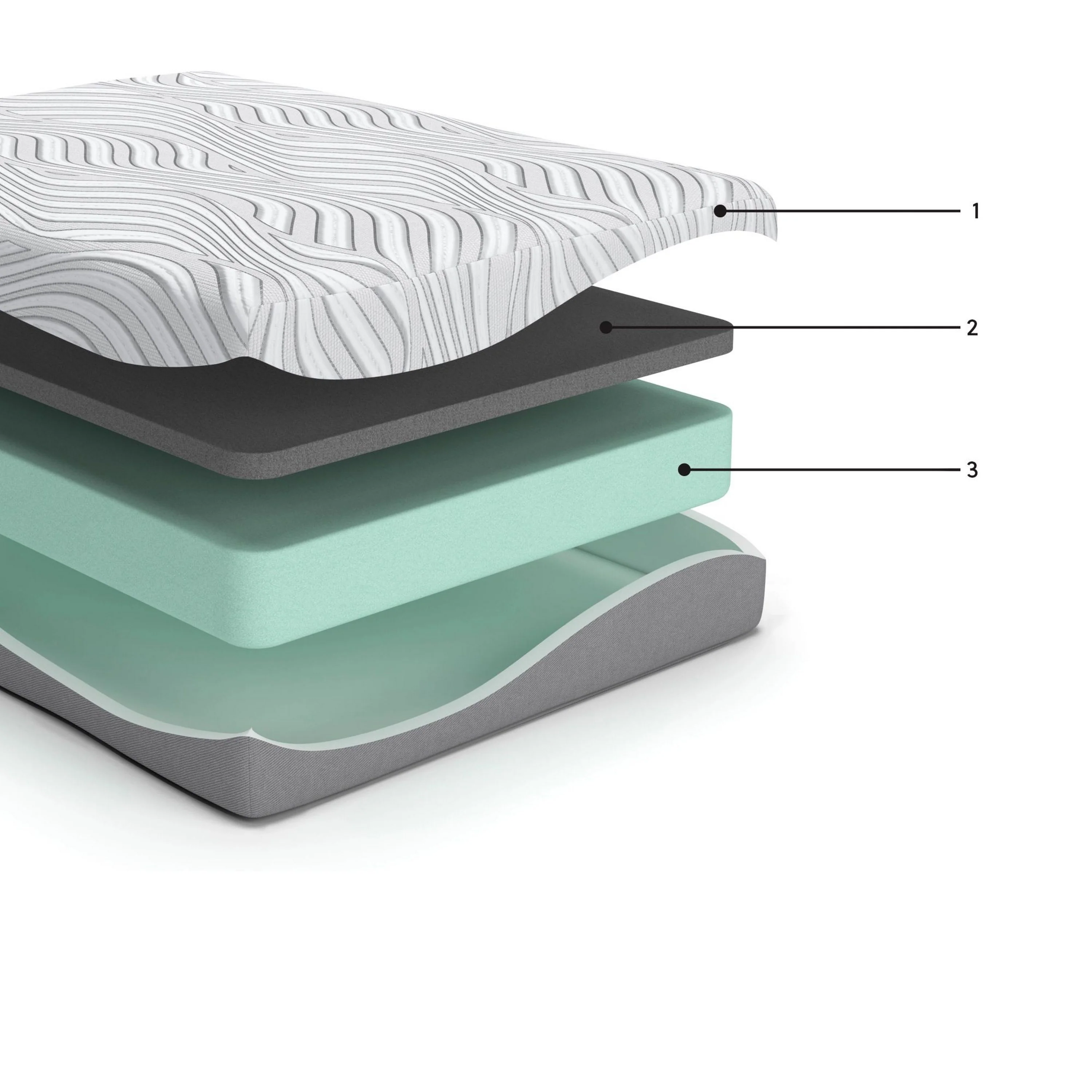 Meny King Mattress, Ultra Plush Memory Foam, Body Support 10 Inch