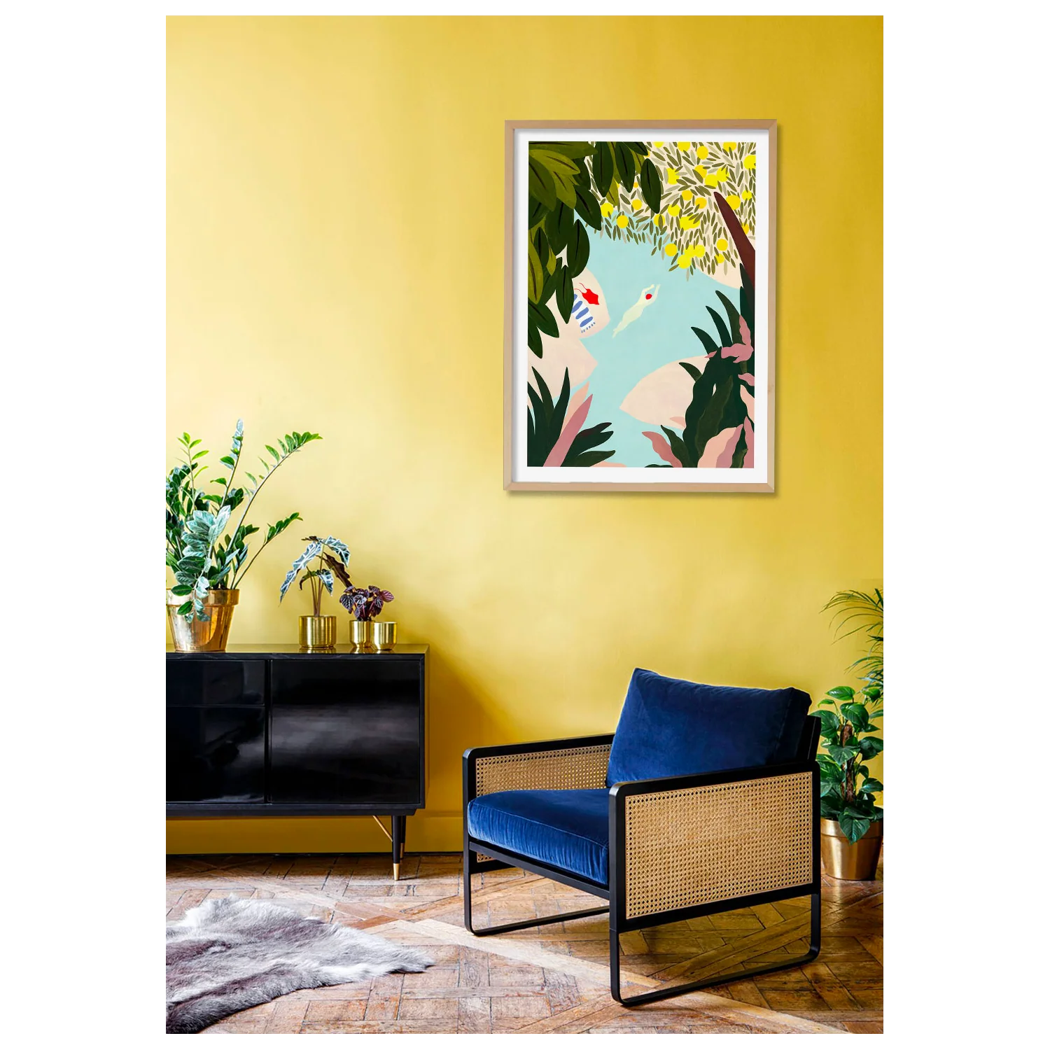 Sergeant Paper Affiche TOSCANE 50 x 70 cm