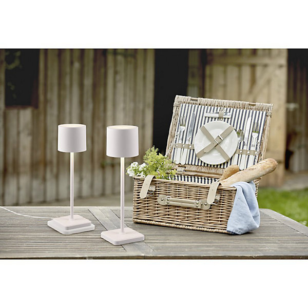Lampe de table extérieure autonome rechargeable - Trio - Fernandez