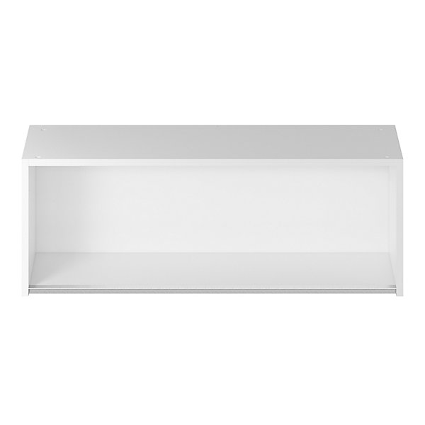Caisson haut de cuisine blanc L. 100 cm x H. 36 cm Caraway Innovo GoodHome