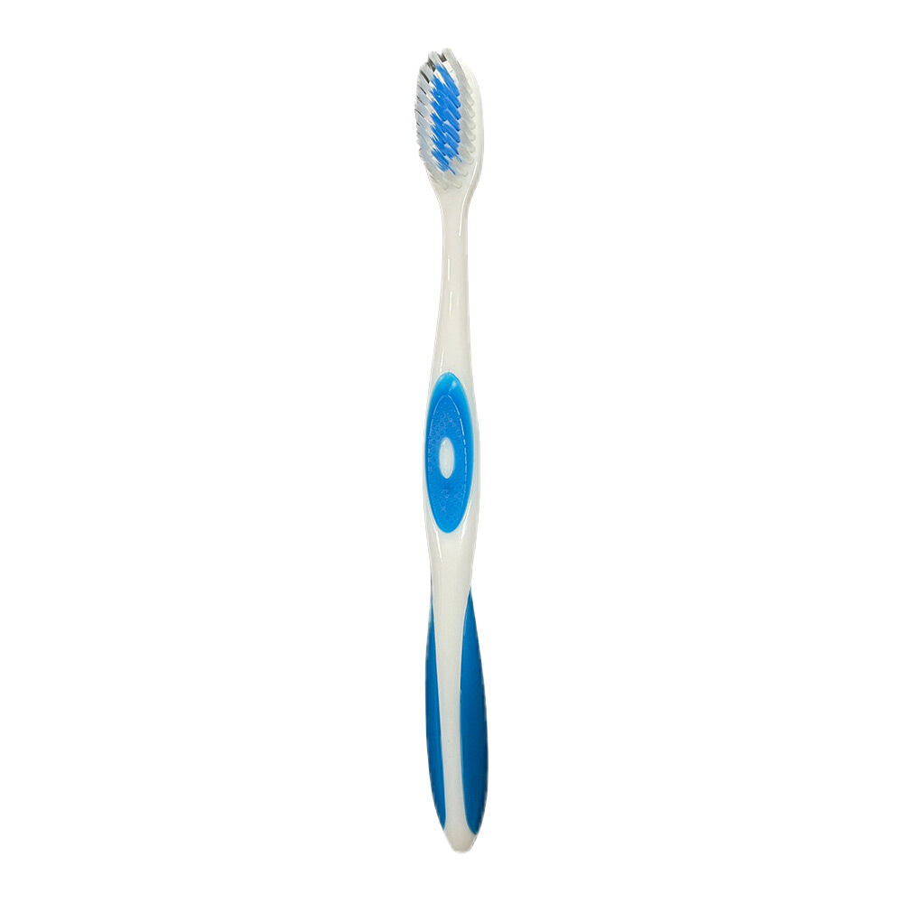 Brosse à dent dure bleue et blanche