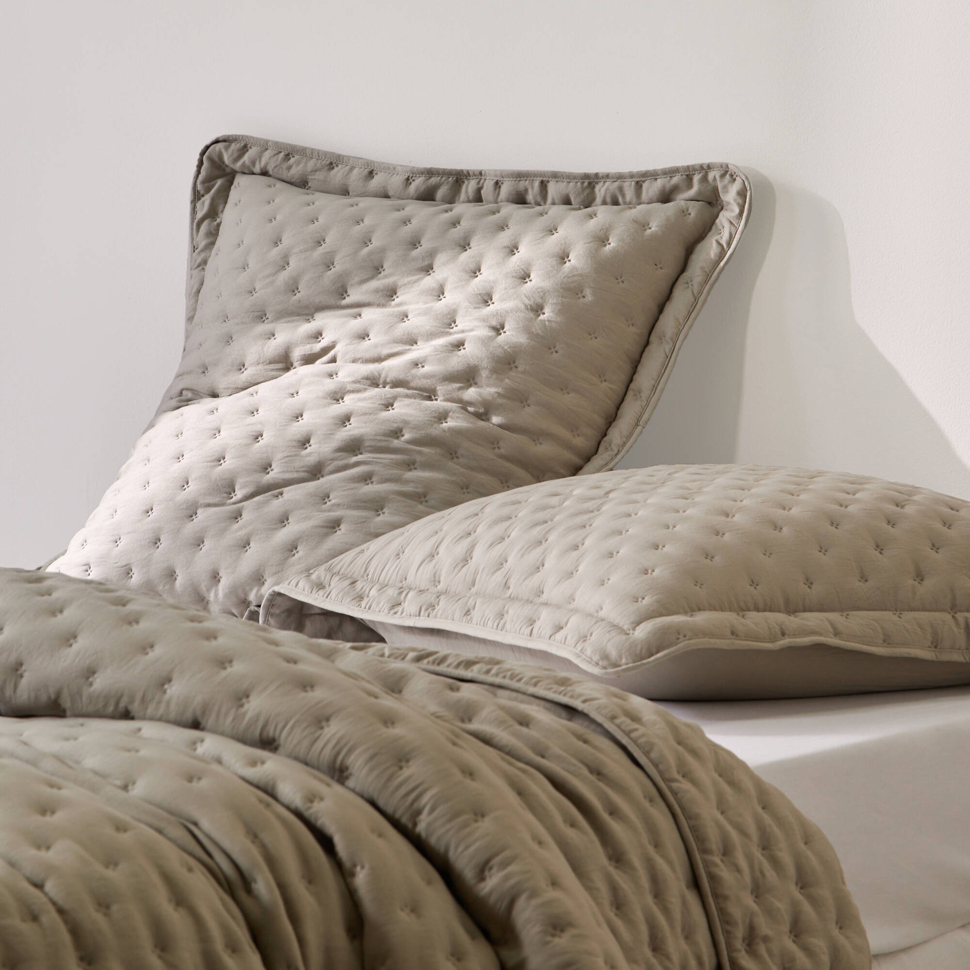Couvre-lit matelassé - microfibre