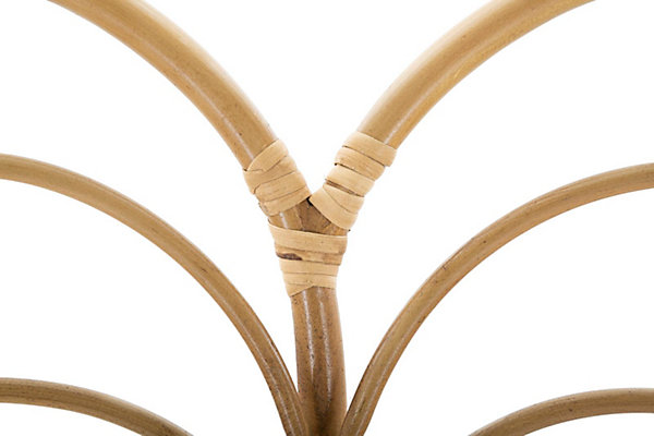 Panneau décoratif 3D éventail en métal beige 160x2x80 cm