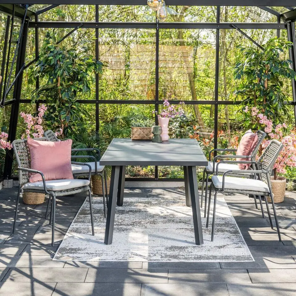 Garden Impressions Natas tuinstoel stapelbaar - grijs