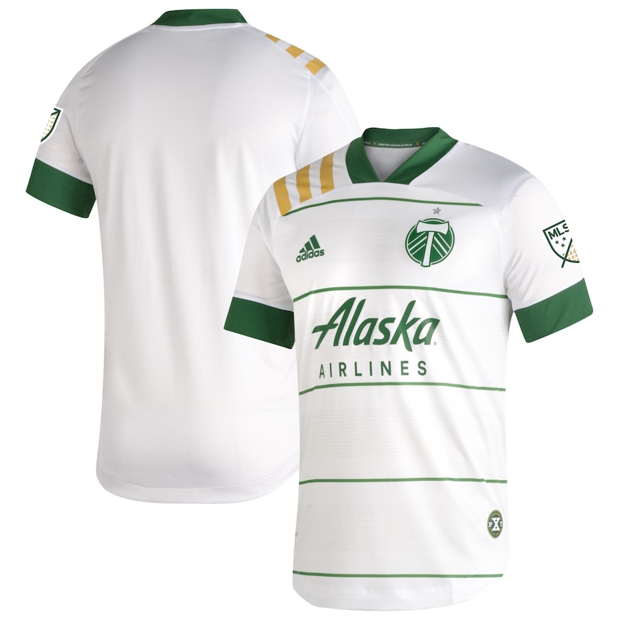 Portland Timbers adidas 2020 Secondary Authentic Jersey - White