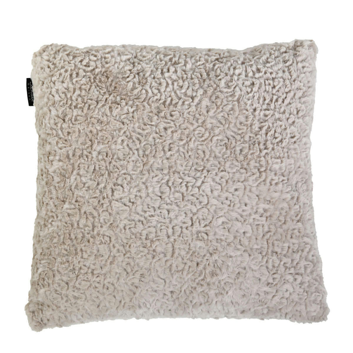 CHARME & DOUCEUR - Coussin  sable 50x50 cm