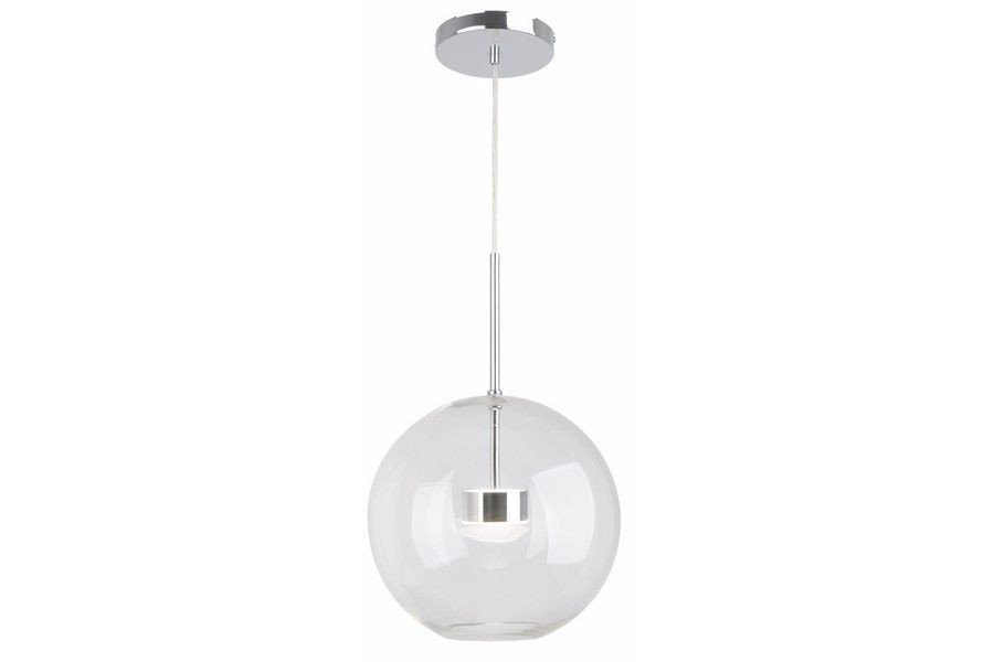 Lampa wisząca Multiverse chromowana LED 1x10W Neutralna biel 800lm Reality