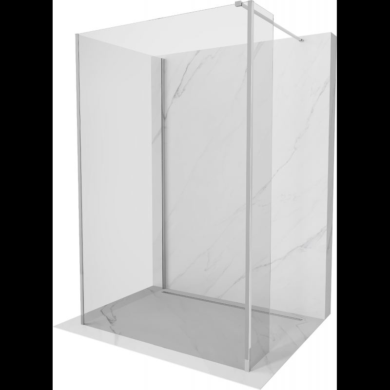 Ścianka prysznicowa Walk-in Mexen Kioto 125 x 70 x 40 cm
