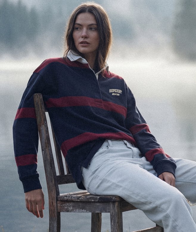 Heritage Stripe Rugby Top