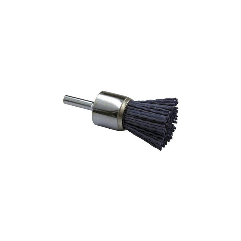 Brosse pinceau avec fil en nylon grain 120 Ø 22 mm
