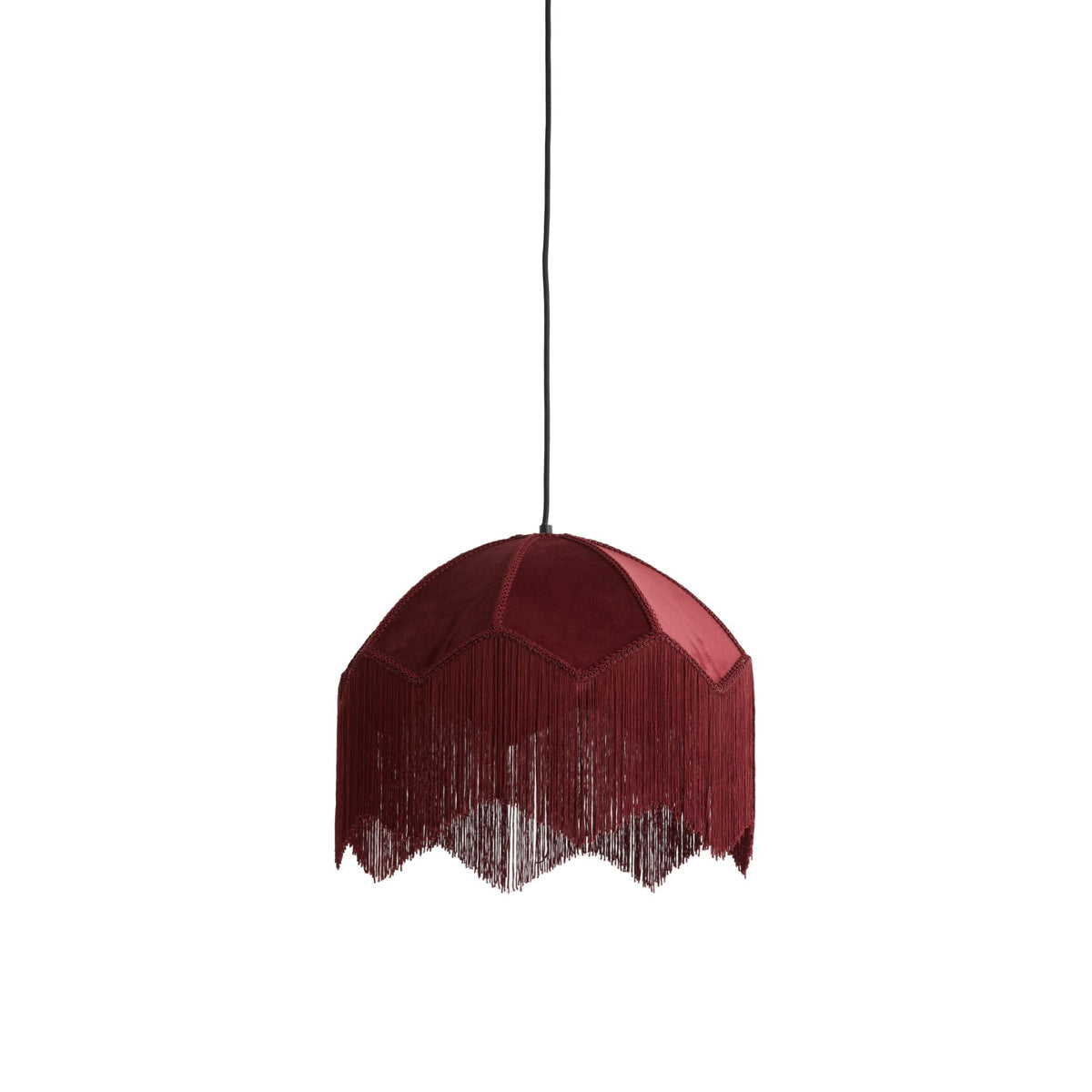 Light & Living hanglamp Malacia - rood - Ø40cm
