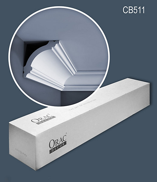 1 carton complet 8 Corniches Moulures Cimaises Orac Decor CB511N BASIXX