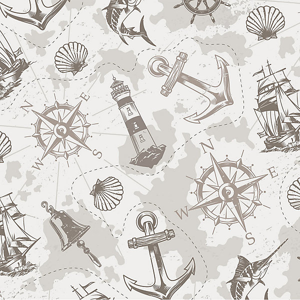 Crédence Adhésive Navigation 200 x 40 cm