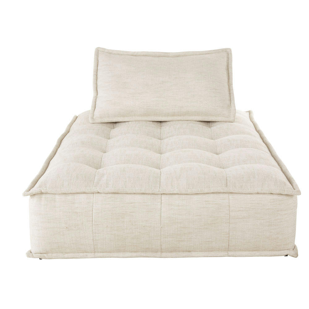 Elementary - Méridienne pour canapé modulable coloris sable