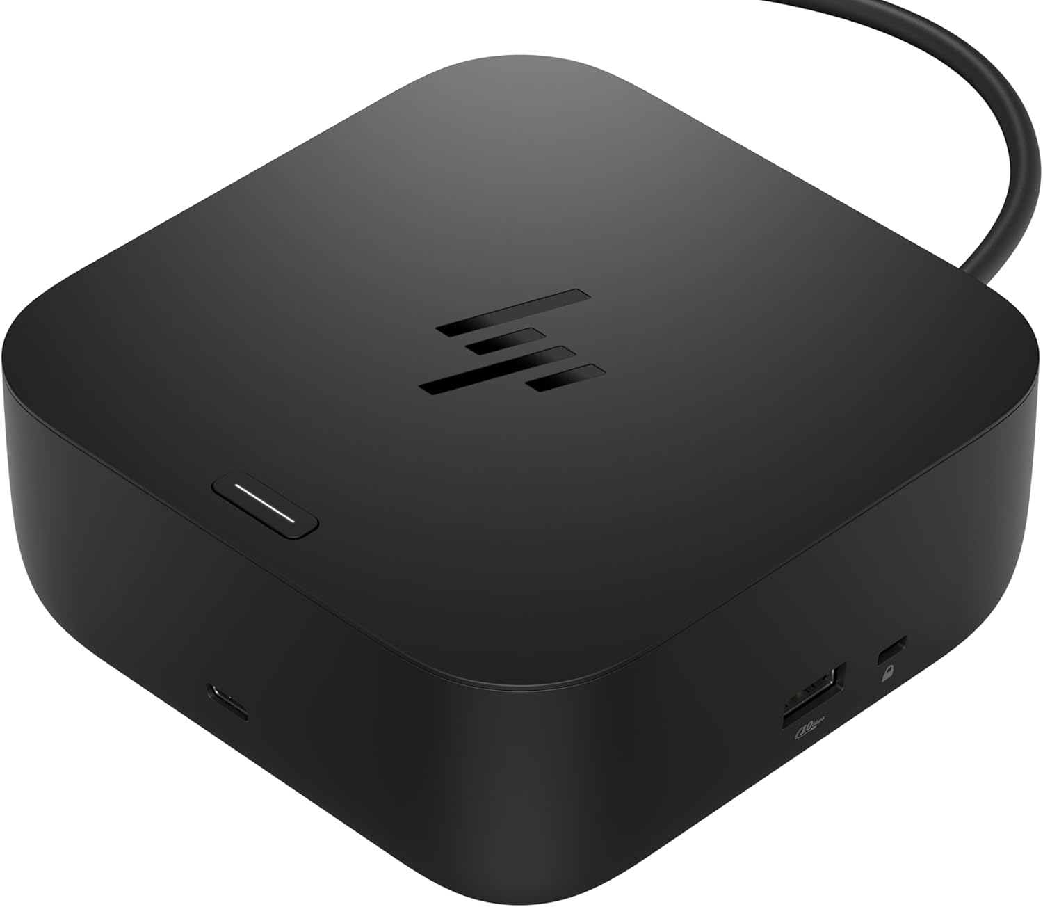 HP USB-C 100W G6 Dock  Future-Proof Design with Ambient LED Lighting and On-Screen Display Notifications  Additional USB-C Ports  Upgraded HDMI 2.1 Port  Upgraded to a 120Hz Refresh Rate