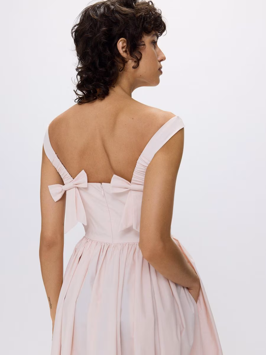 Bow Print Dress