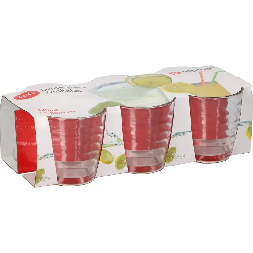 Becher 6er-Set Alpina