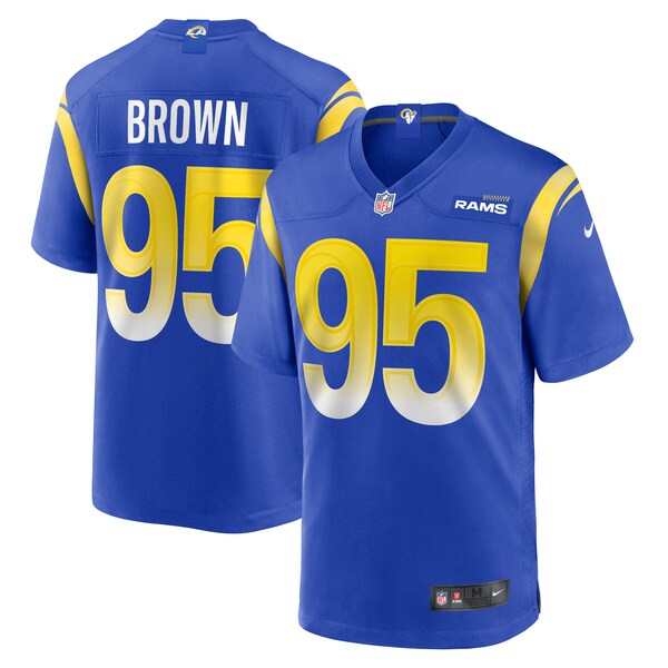 Bobby Brown III Los Angeles Rams Nike Team Game Jersey -  Royal
