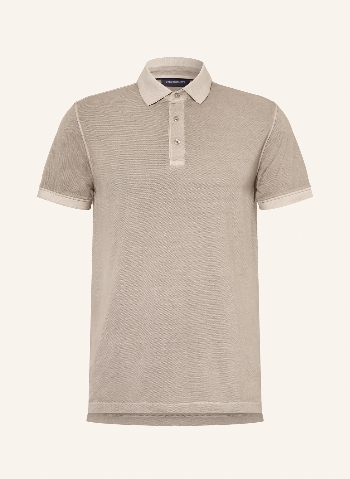 STROKESMAN'S Piqué-Poloshirt