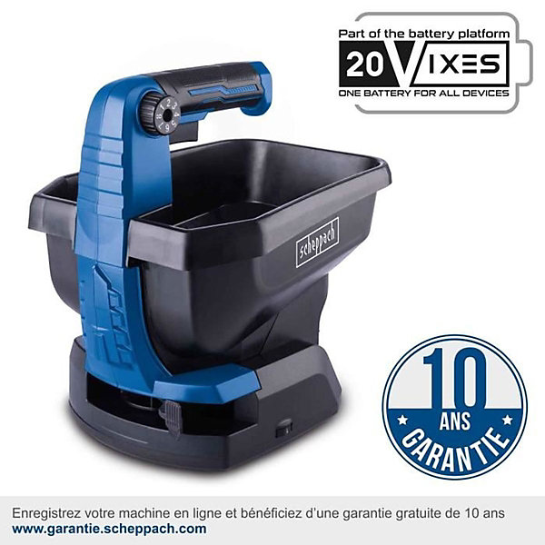 Epandeur sans fil SCHEPPACH C-GSP800-X 3.5 L Vert 20V IXES