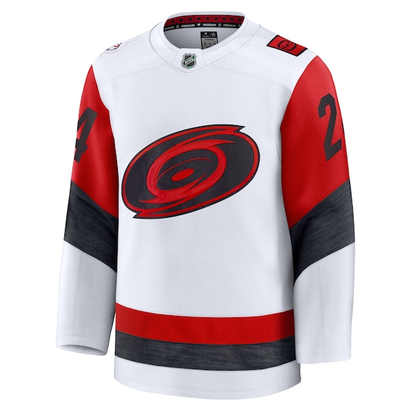 Seth Jarvis Carolina Hurricanes  Away Premium Jersey - White