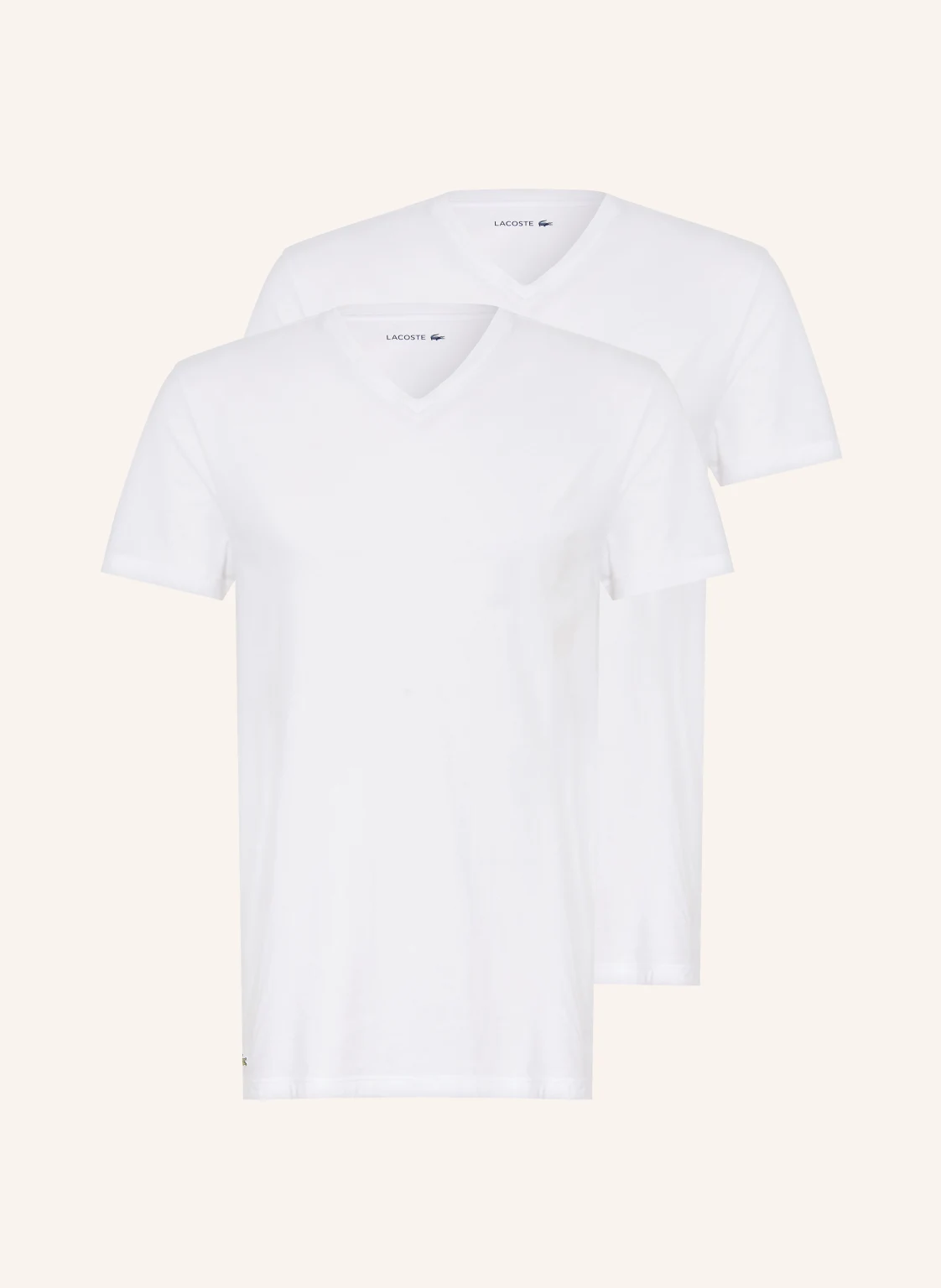 LACOSTE 2er-Pack V-Unterhemden
