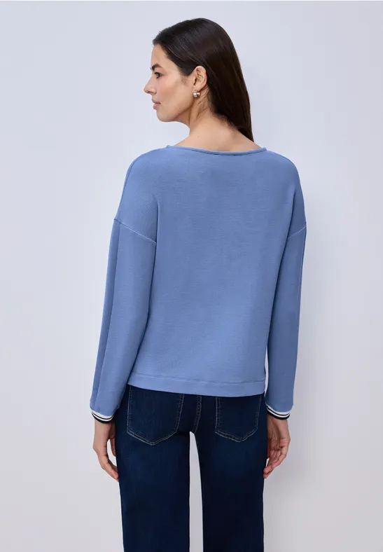 Strukturshirt mit Tape