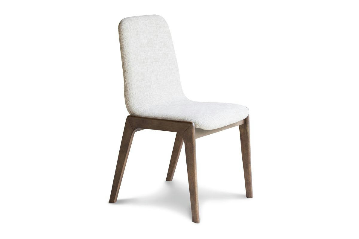 ESTELLA - Chaise en tissu beige