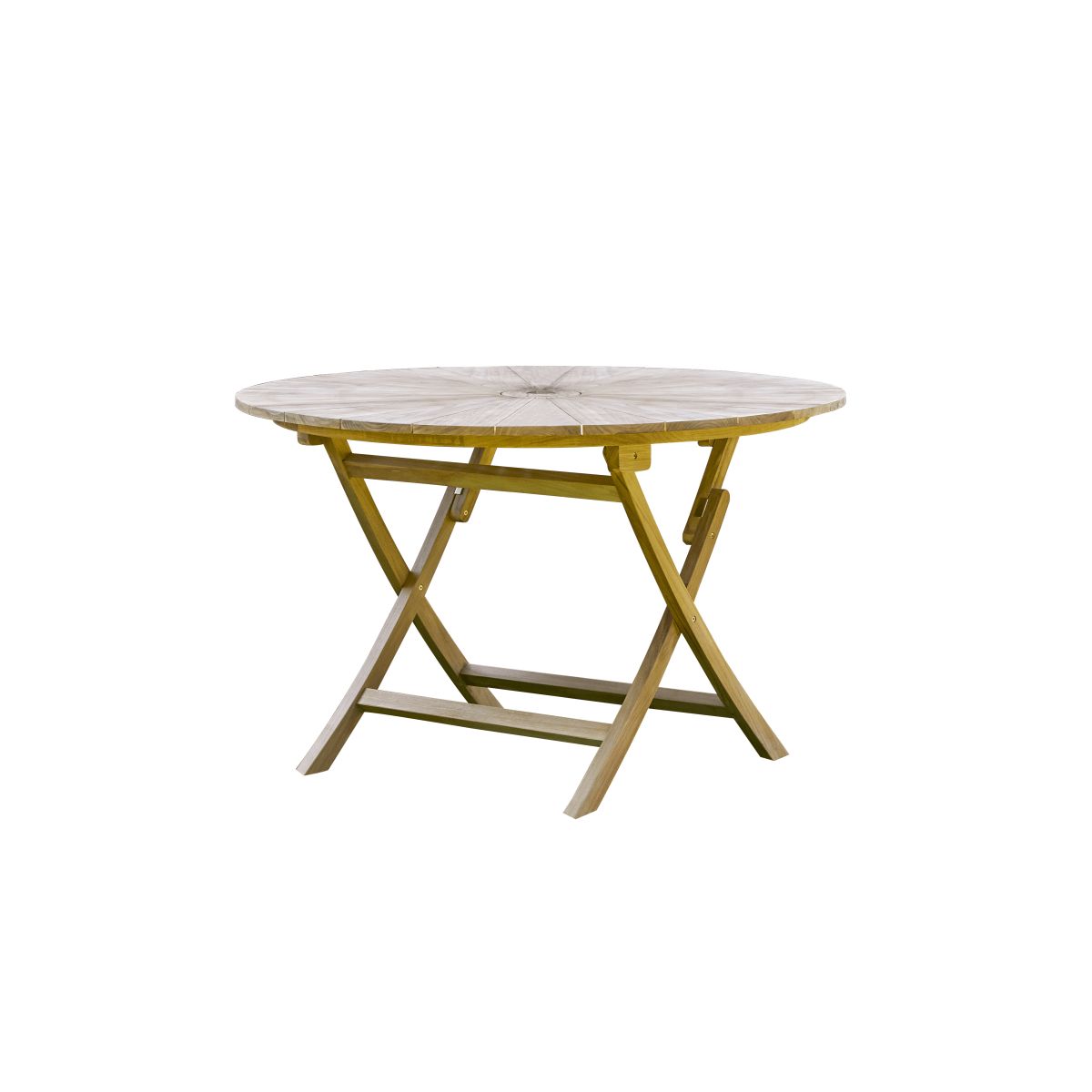 Tikamoon - Outdoor klaptafel van massief teakhout voor 6 personen.