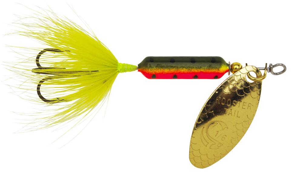 Yakima Rooster Tail, Fire Tiger, 1/6-oz