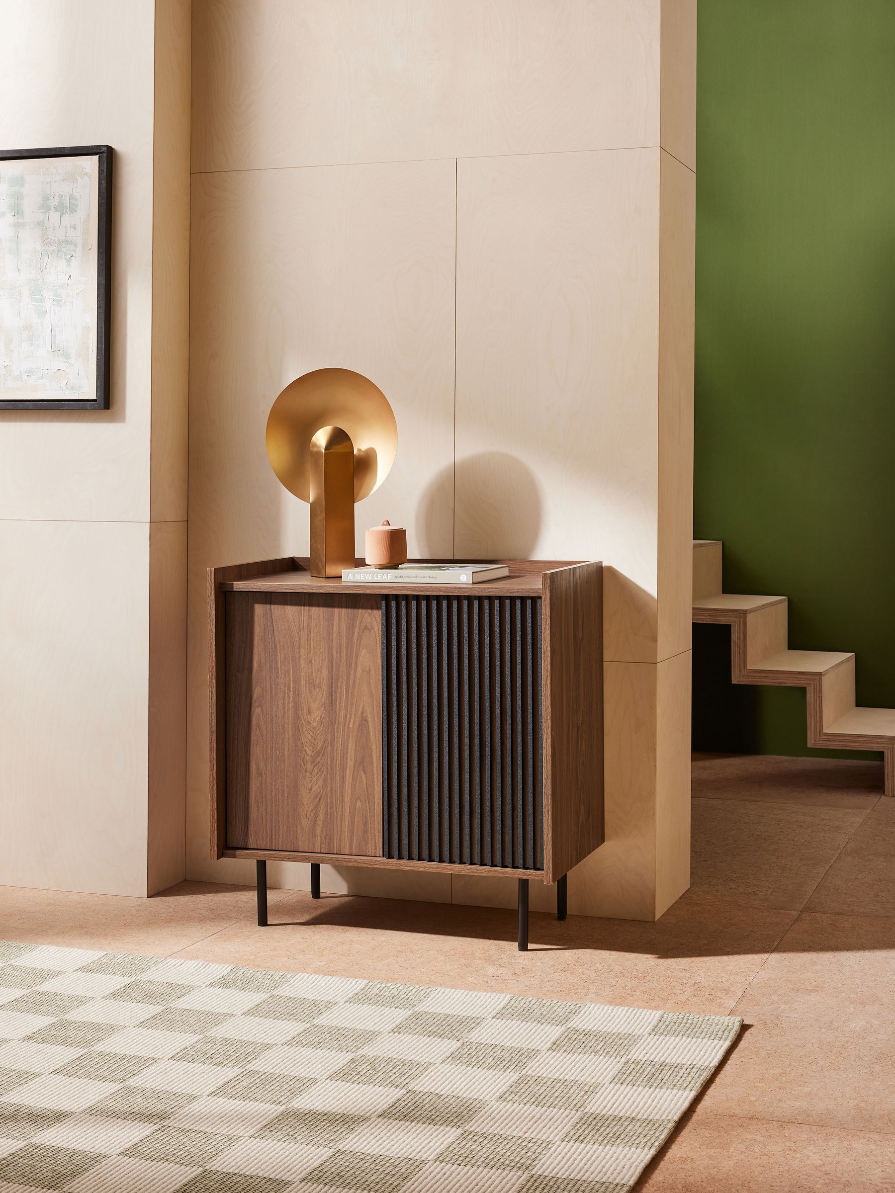 Blaze Small Sideboard in Dark Walnut Effect