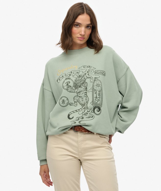 Tokyo Narrative Oversized Sweatshirt