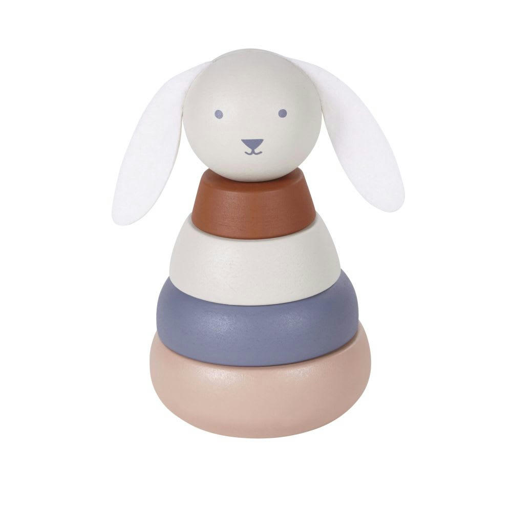 - Jeu bébé anneaux lapin multicolore