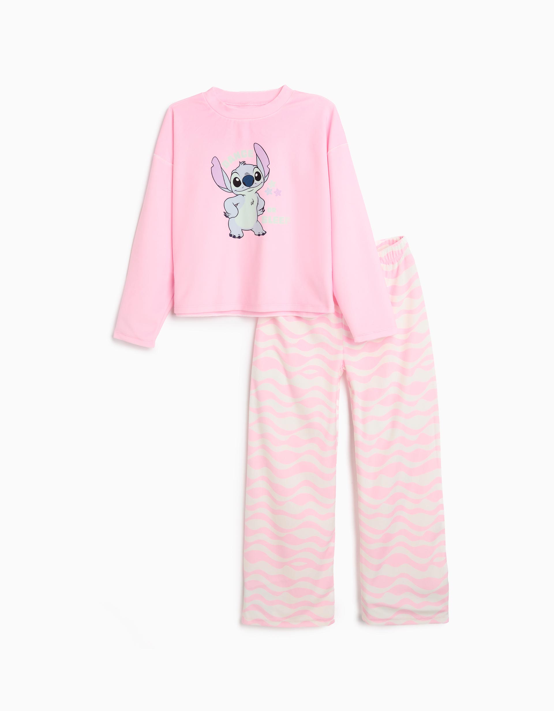 Pijama 'Stitch', Menina, Roxo Claro