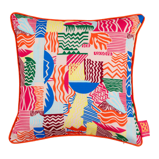 ALMOFADA 43 CM X 43 CM VIBRA VERÃO MEMPHIS CLARA