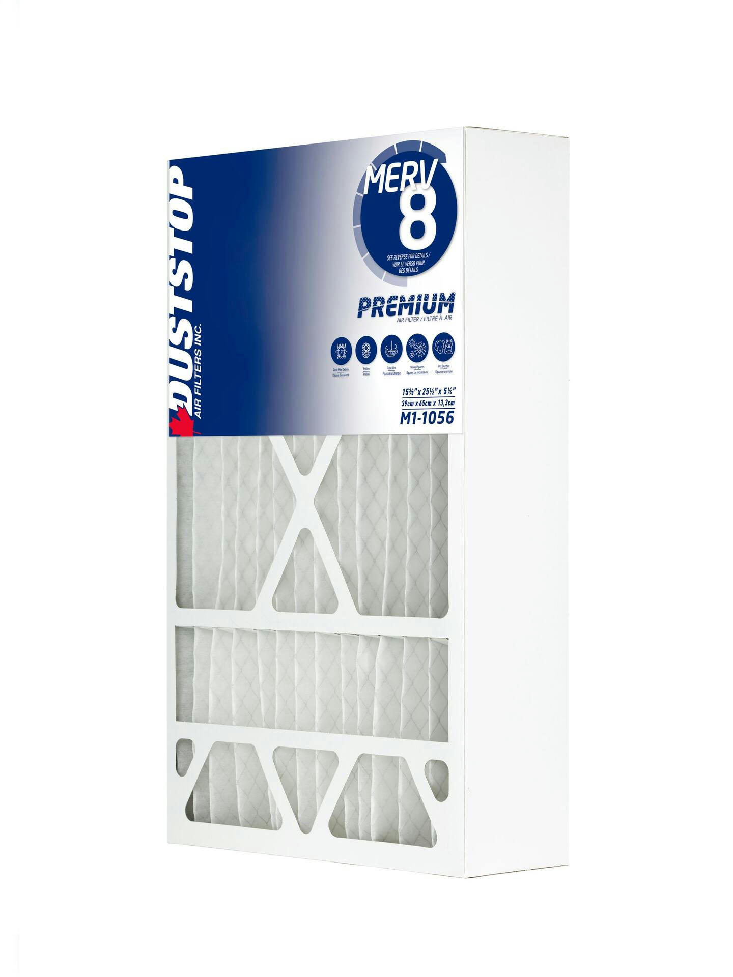 Duststop MERV 8 Premium Filter, 16-in x 26-in x 5-in