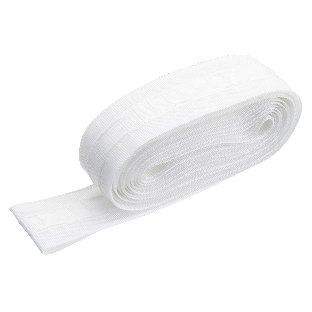 Ruban fronceur blanc pour accroche rideau 3.5x500cm